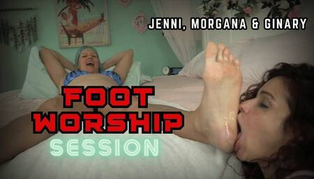 Jenni’s Ultimate Foot Worship: Ginary and Morgana in Action (SD 720p WMV)