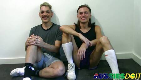 Long Hair Jamie Slides Hard Cock Into Beckett Tight Hole