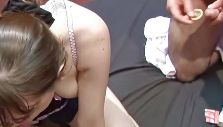 Chav British Teens with a Group of Older Men