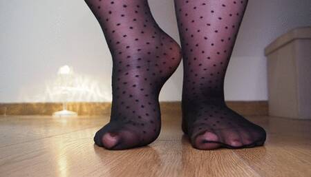 You don't deserve my words - only my feet