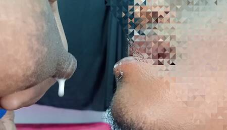 Milky Boobs and Deepthroat Mouth Fucking Cum in Mouth