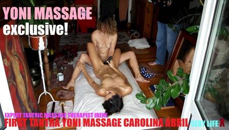 EXCLUSIVE - FIRST TANTRA YONI MASSAGE CAROLINA ABRIL - EXPERT TANTRIC MASSAGE IRENE