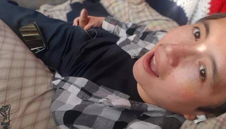 Latino Masturbates Cock till it Explodes Cumpilation