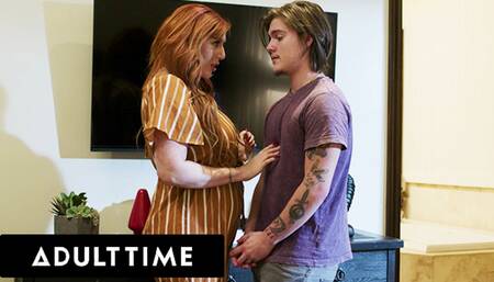 ADULT TIME - Big Naturals MILF Lauren Phillips Teaches Her Disobedient Stepson How To Fuck PROPERLY!