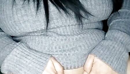 You slapped me and brought him ???? to my lips and my breasts and my throw