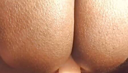 Chubby Sissy Use Her Dildo.