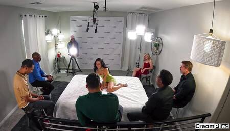 A Hot and Horny MILF on Our Creampiled Bed