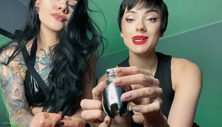 Teasing and findom blackmail fantasy for chastity slut like you - [FHD MOV] | Lady Perse, Demoness Luna