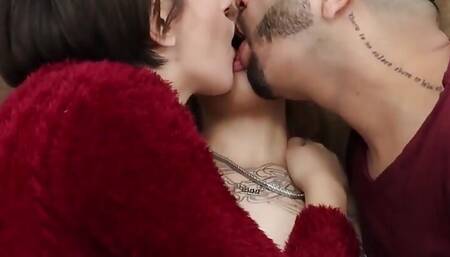 Threesome Sex with the Blonde Secretary! Vaginal Fist and Anal Sex