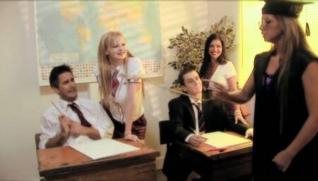 Group party with Tarra White and Cory Everson are sluts