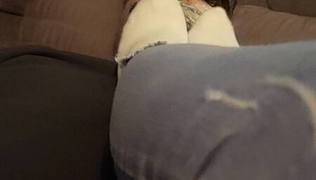 Do you want to cum? | Foot Smelling & Denial