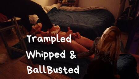 Whipped, Ballbusted and Trampled by Chunky Converse