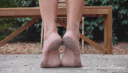 DIRTY FEET outside