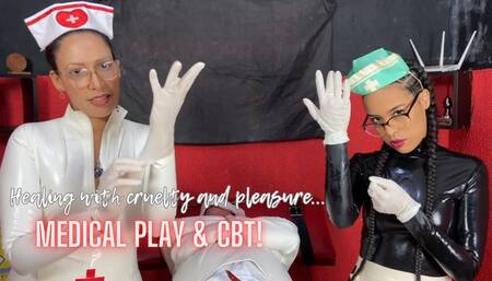 Eduarda Leal with Ms VBlack in: Medical Play & CBT in FemDom Prison - Part 1 (1080 EN-sub)