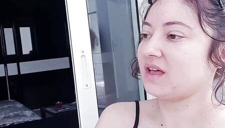 I caress my little pussy...A surprise awaits everyone at the end of the video!!