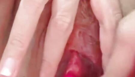 Amateur Masturbation Can't Stand Big Dick