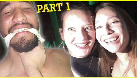 Roped and Ruled - Part 1: Latino Hotel Concierge Bound And Tickled By Two Single Women (high res mp4)