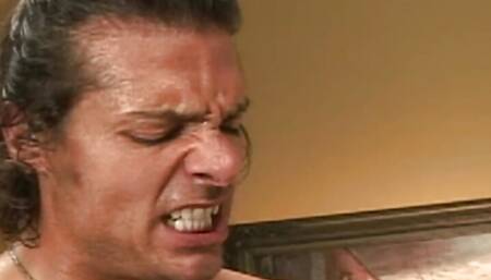 Only a huge cock can satisfy the busty bimbo Hannah Harper and her anal cravings