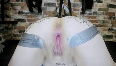 Ruining Her Cunt with a Monster Dildo