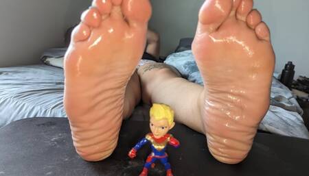 Solejob from Giant Massive Mexican Latina Feet Footjob