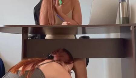 Pantyhose and lots of tickling