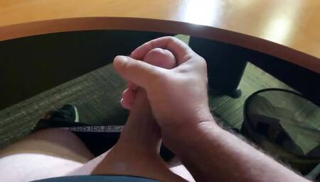 Busting a Nut at the offiice
