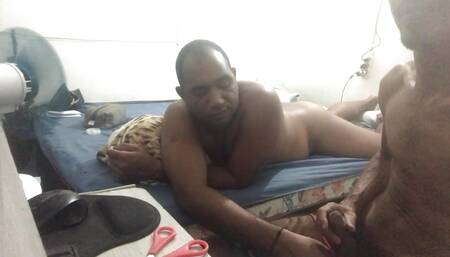 0407 Even if he doesn't want to have sex, he helps me cum