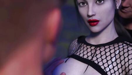 Darker 7 Grace got fucked by two men while her lover watched her