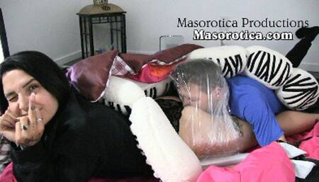 Plastic Wrapped Face to Bum 25 (HD)