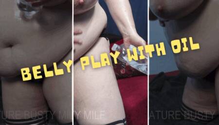 Belly Play with Oil wmv