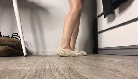 Cozy slippers!
