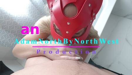 She finishes me off with an amazing blowjob and lets me cum on her chest