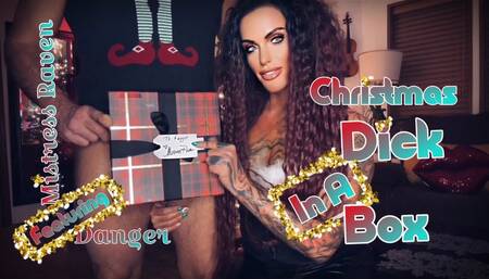CHRISTMAS DICK IN A BOX - Make Me Bi, Bisexual Encouragement, Humiliation, MistressRavenFD