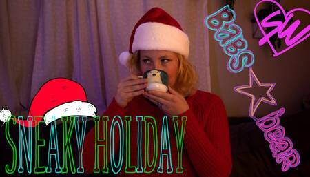 Sneaky Holiday: Blowjob during office Holiday Party! Hope we don't get caught!