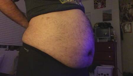 Oil and Lotion on My Big FTM Pregnant Belly