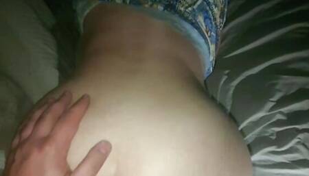 Step mom first anal fuck with 9 inch of dick from step son