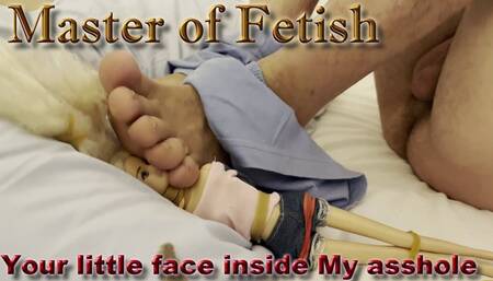 Your little face inside My asshole