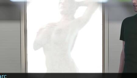 A Ghostly Desire Ep 2 Marc helped Rebecca repair the garage door