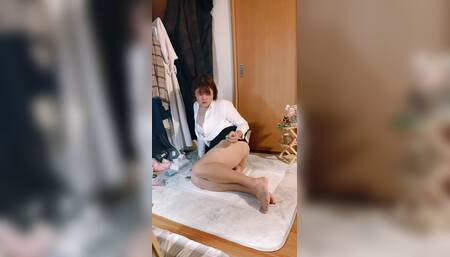 Mitsuha's Anal Sex Training