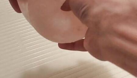 I masturbated with the masturbator I bought!