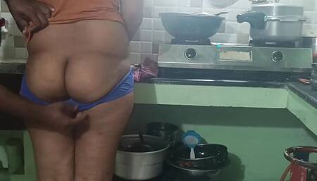 South Indian Mysore girl kitchen romance viral video