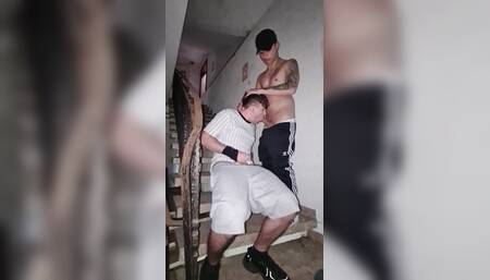 Hot Gay Bareback Fuck in a Lost Place