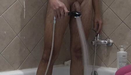 stepmother tells stepson to wash his dirty cock in front of her