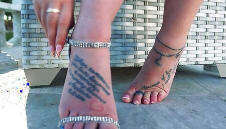 JOI Foot Tease With Kali Roses