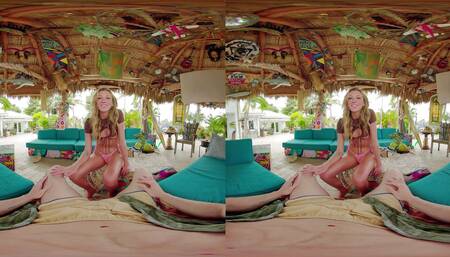 Morning Poolside Creampie - Virtual Real Porn