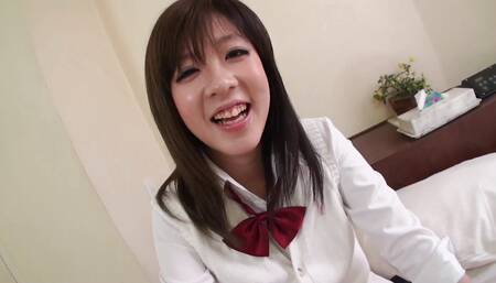 Fresh pussy Mao Miyazaki with a lot of hair on her pussy