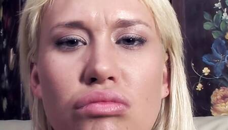 Superb Blonde Babe Gets Anally Screwed by A BBC