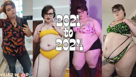 Wood's 2021 to 2024 Complete Weight Gain Journey - WMV