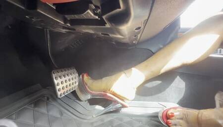 Warming Up My HOT RIDE Before The BIG Drive! (Footwell View)