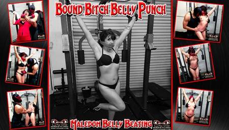 1468-Jezabel Bound and Bellypunched! - Maledom Belly Domination